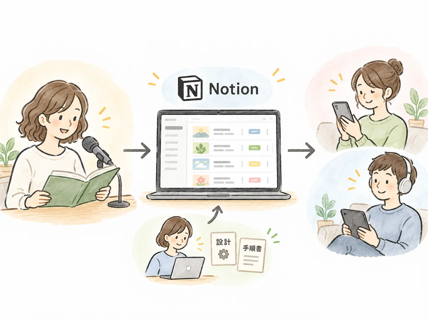まずは、今あるもので仕組みをつくる image